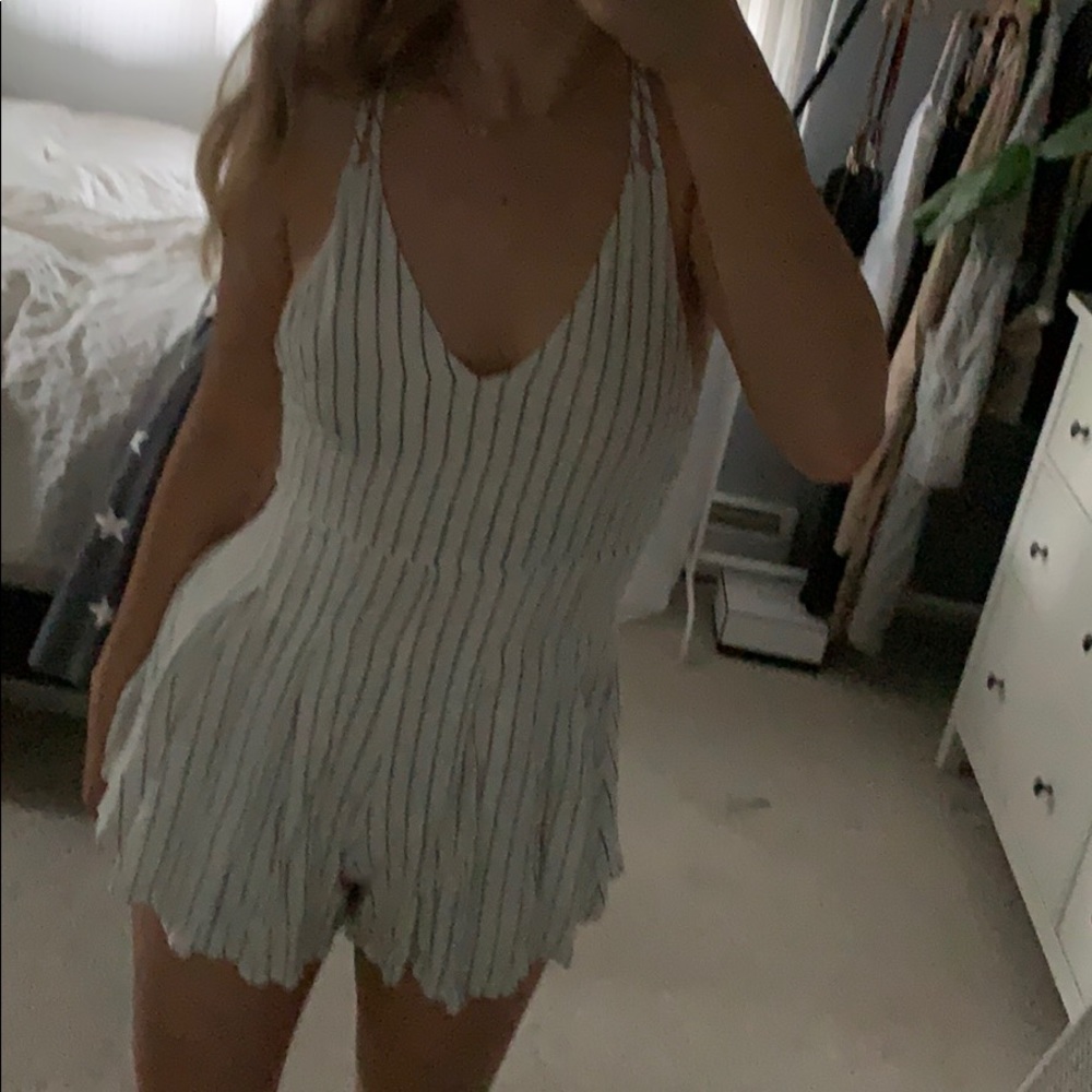 Striped Romper